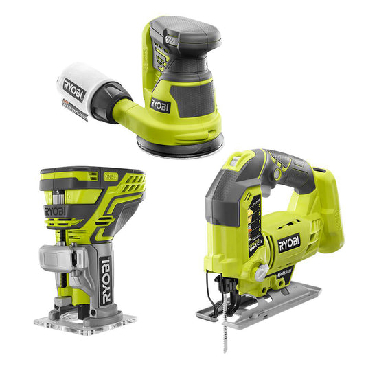 ONE+ BR JIGSAW/ROUTER/SANDER KIT RYOBI Tools