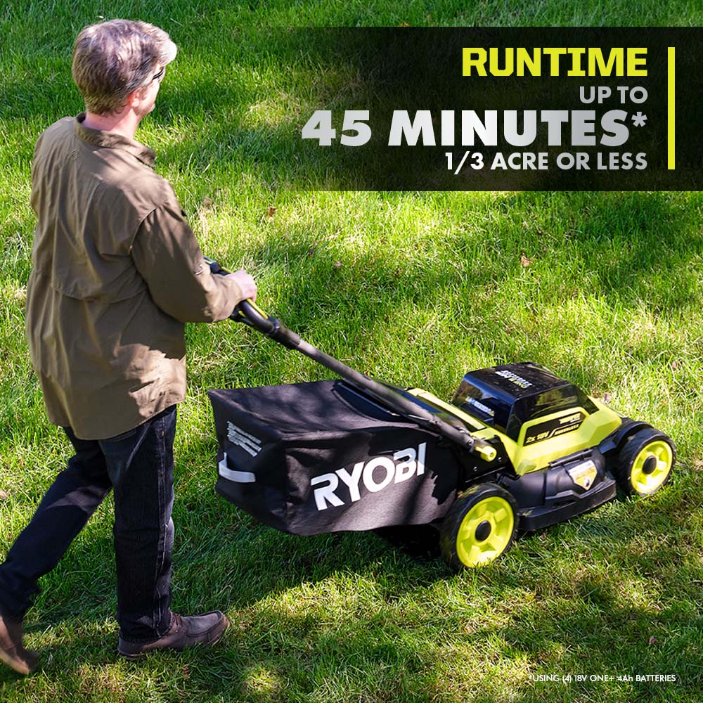 18V ONE+ HP BRUSHLESS 20" SELF-PROPELLED MULTI-BLADE MOWER KIT Image 5