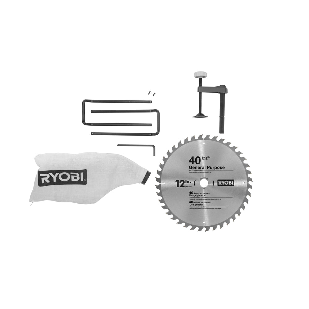 12" Sliding Compound Miter Saw with Laser Image 6