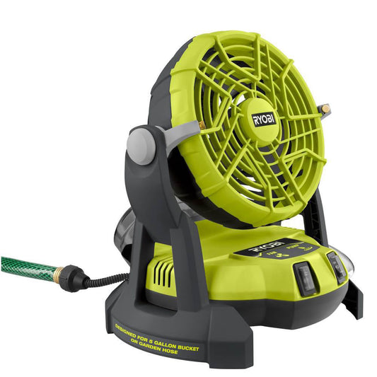 ONE+ BR BUCKET TOP MISTING FAN RYOBI Tools