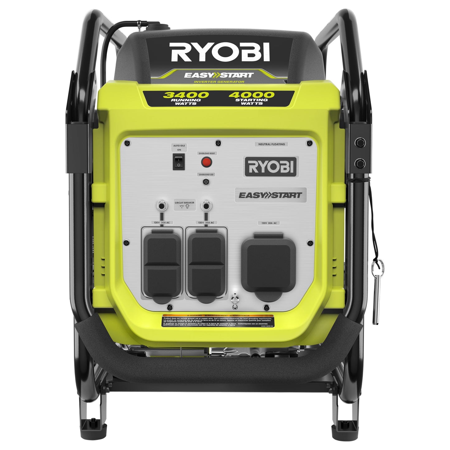 4000-Watt Inverter Generator with CO DETECT Image 3