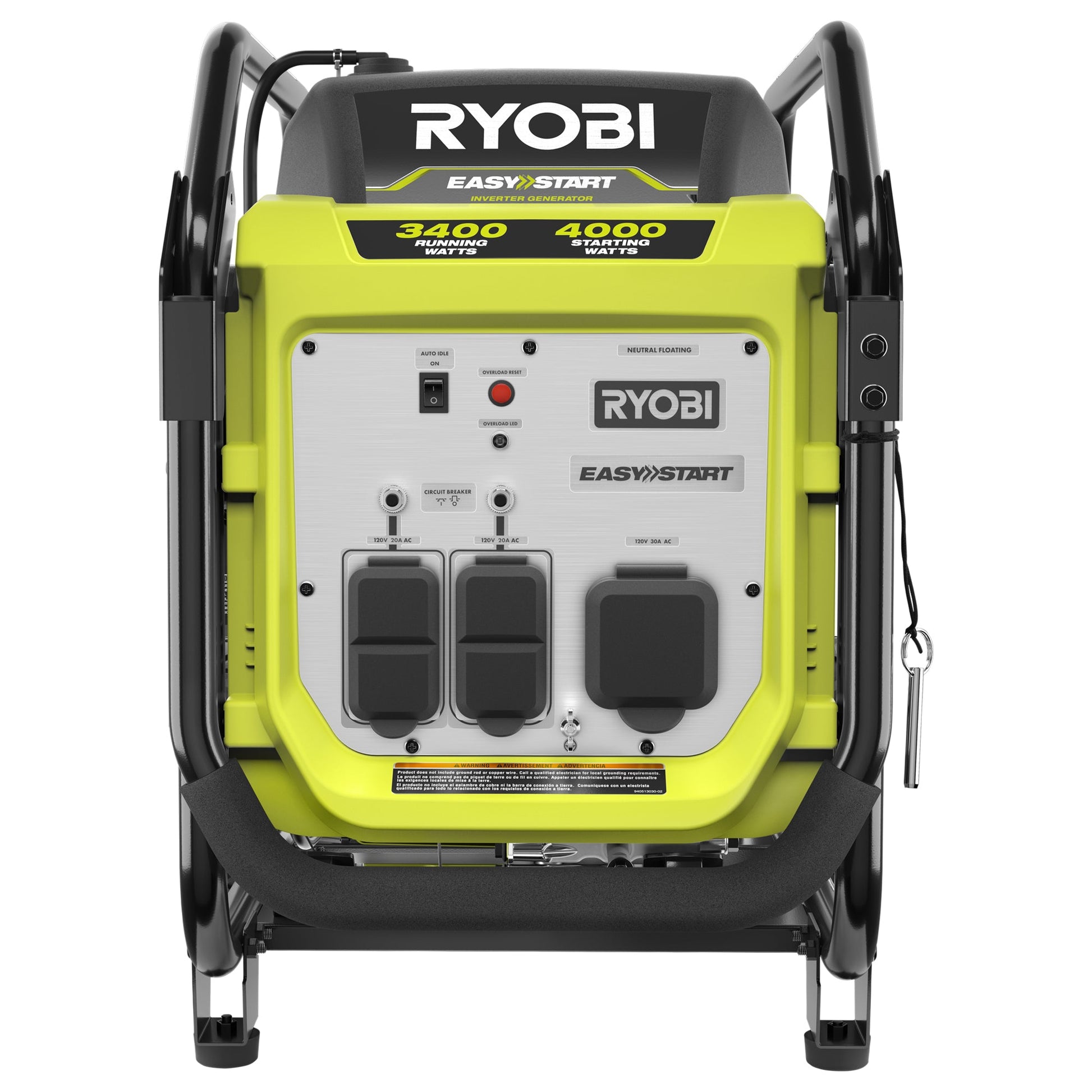 4000-Watt Inverter Generator with CO DETECT Image 3