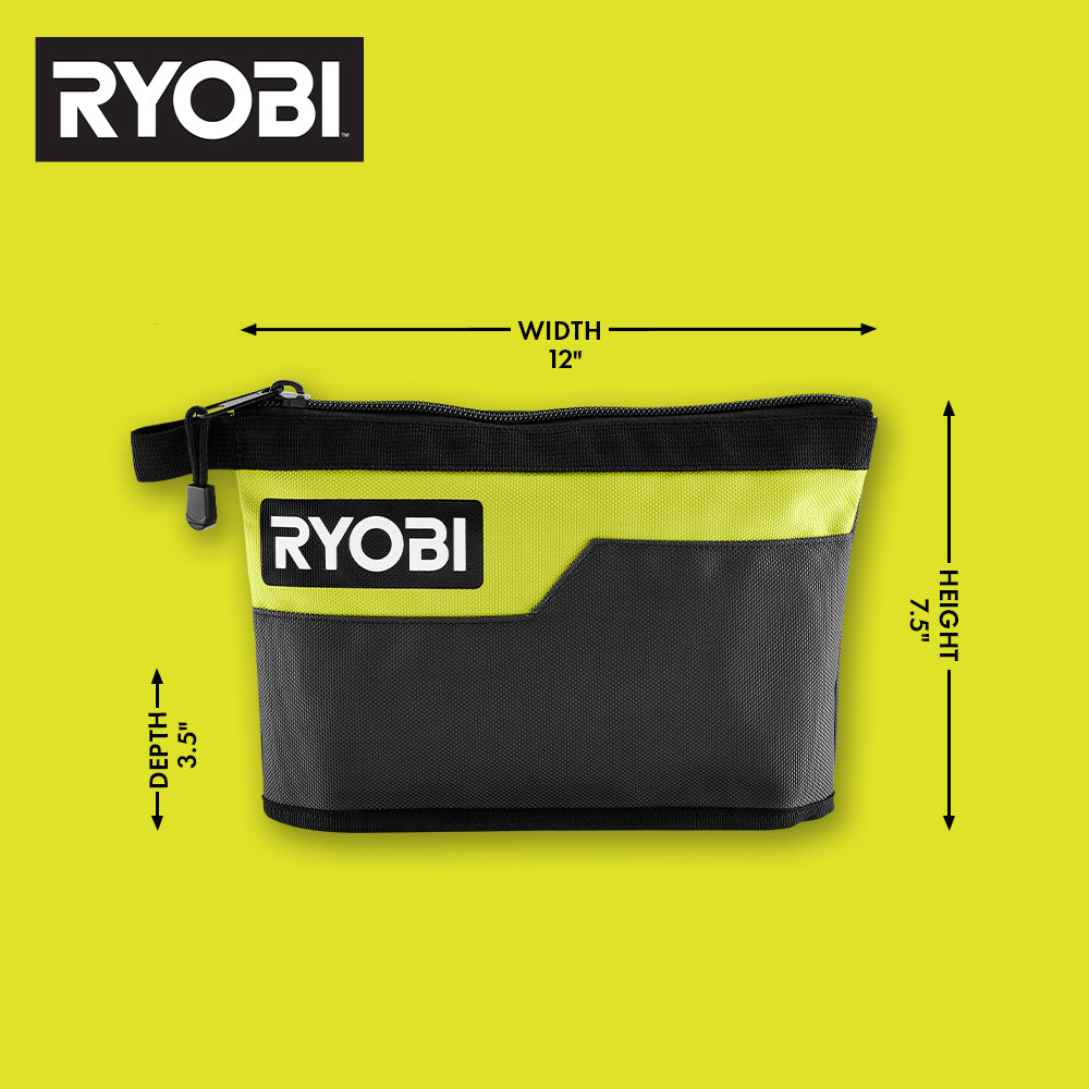 12" Zipper Pouch Image 3