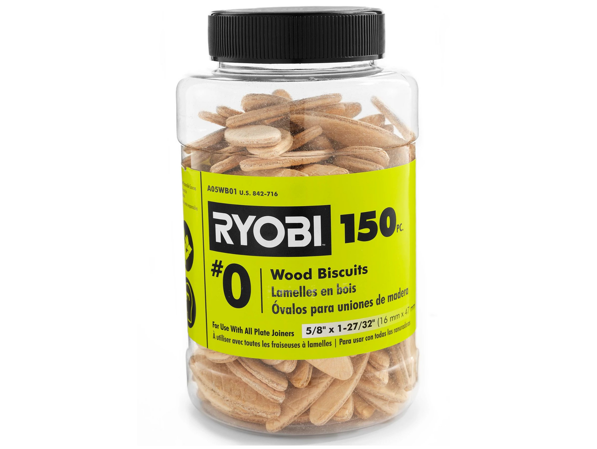 #0 Wood Biscuits (150 PC.) image