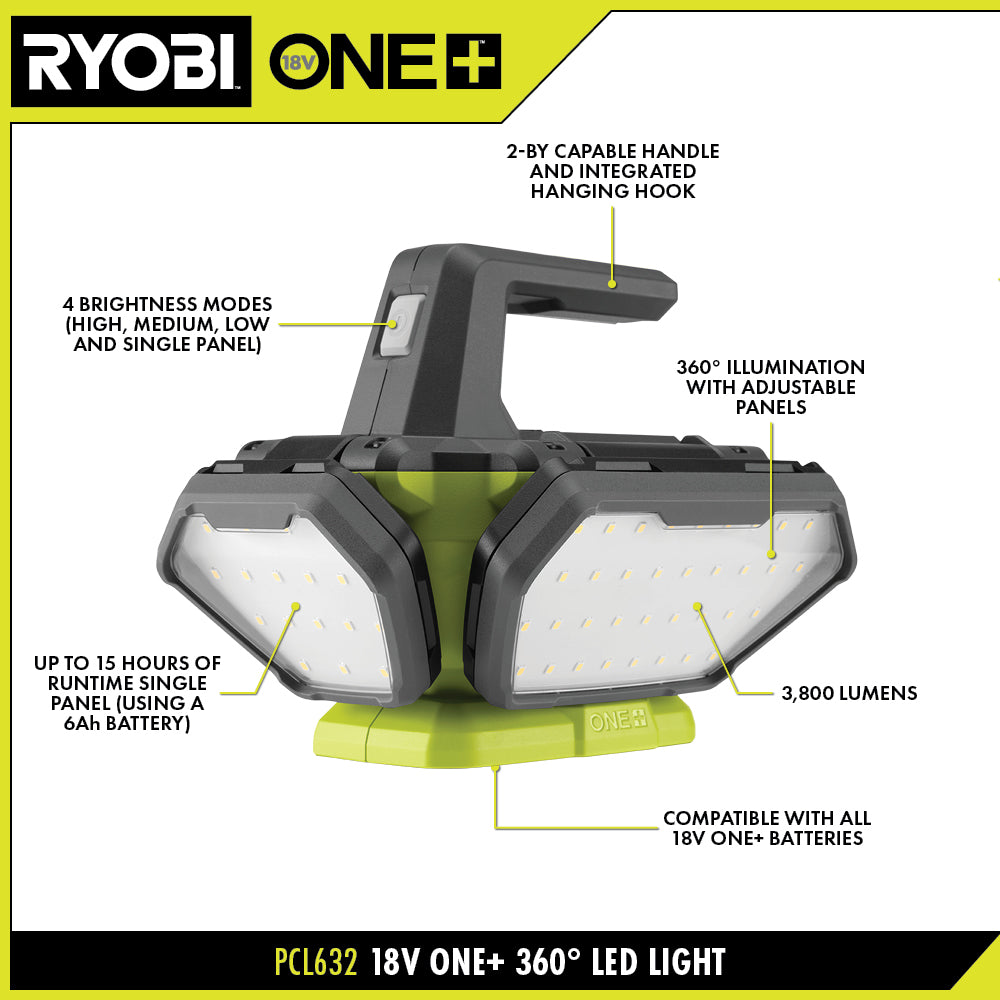 18V ONE+ 360º LED LIGHT Image 2