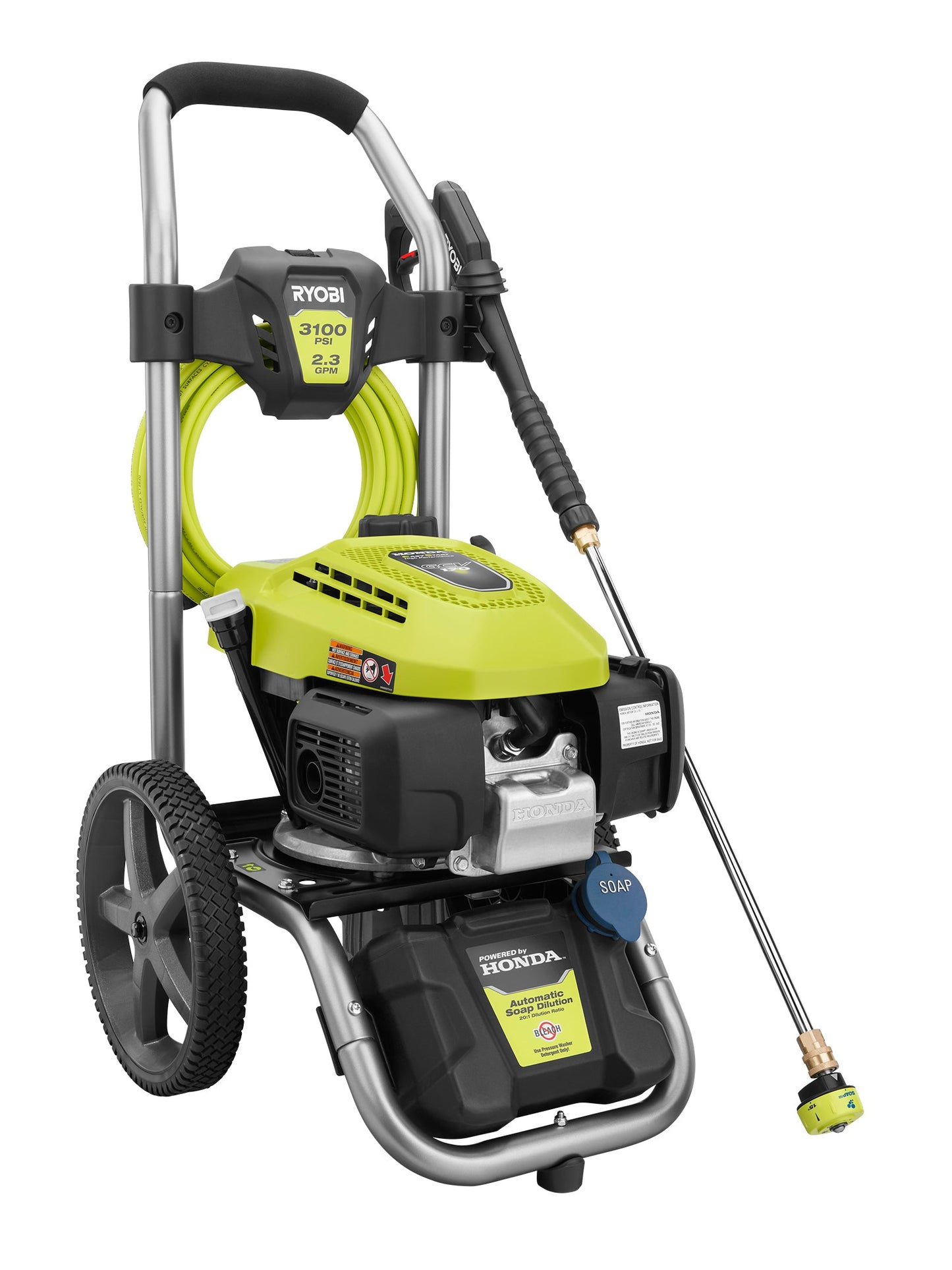 3100 PSI 2.3 GPM Cold Water Gas Pressure Washer image