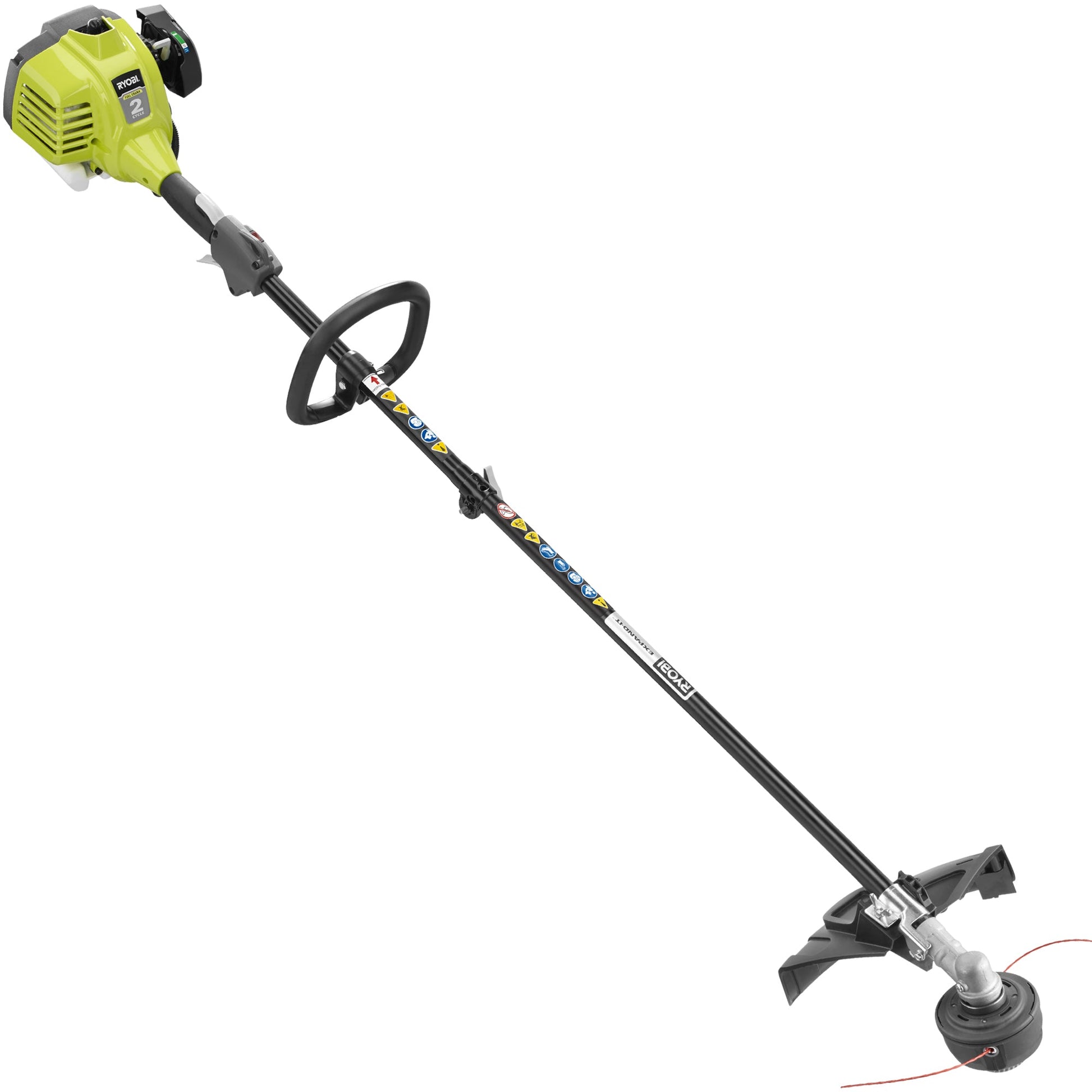 2 Cycle Full Crank Attachment Capable Straight Shaft String Trimmer Image 4