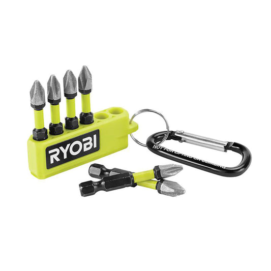 2" Diamond Grit Impact Drive Bits (6-Piece) RYOBI Tools