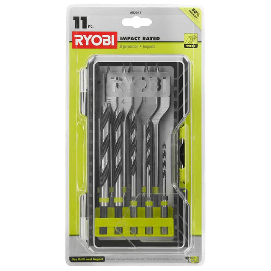 11PC WOOD DRILLING KIT RYOBI Tools