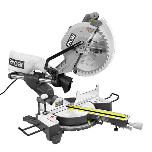Ryobi 12" Sliding Compound Miter saw with LED RYOBI Tools