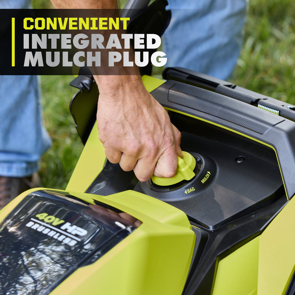 40V HP BRUSHLESS 21" PUSH MOWER KIT RYOBI Tools
