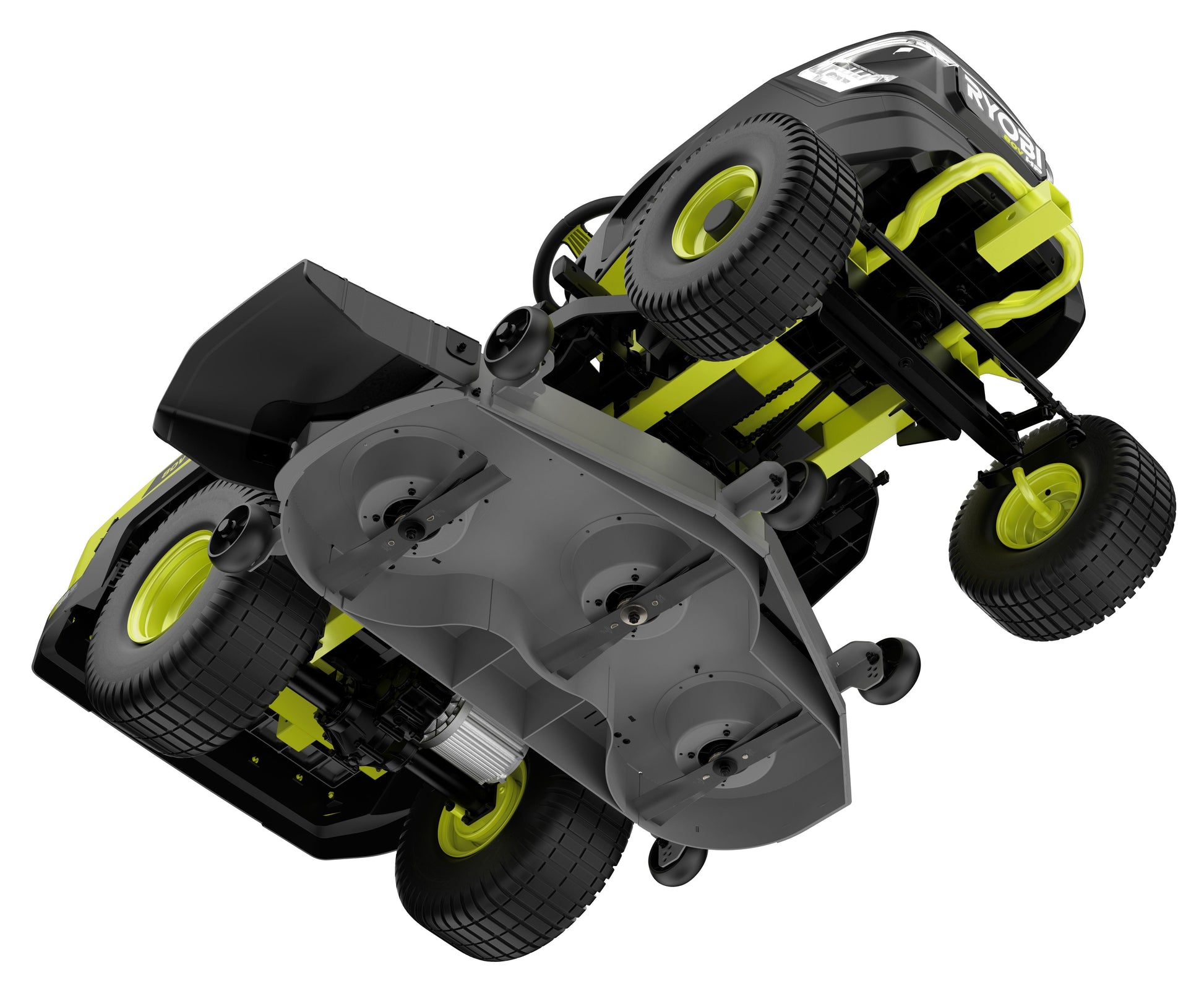 80V HP BRUSHLESS 46" BATTERY CORDLESS ELECTRIC RIDING LAWN TRACTOR Image 12