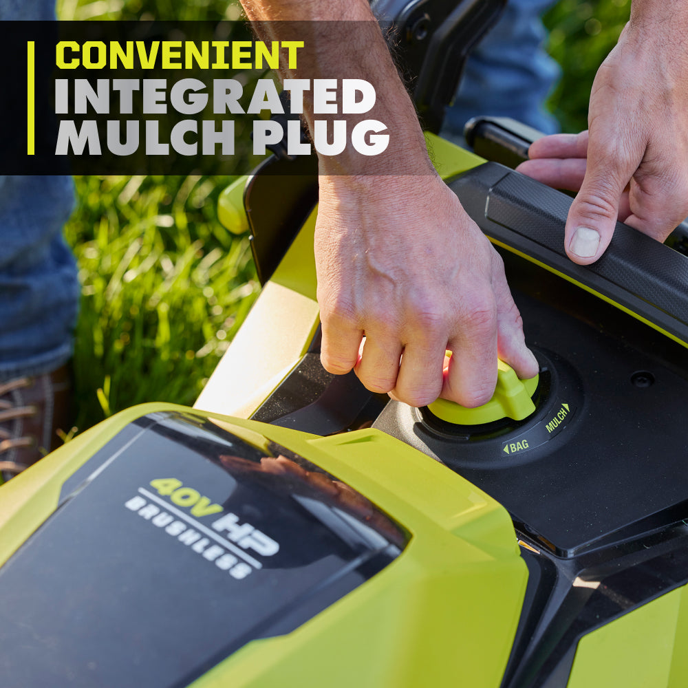 40V HP BRUSHLESS 21" SELF-PROPELLED MOWER KIT RYOBI Tools