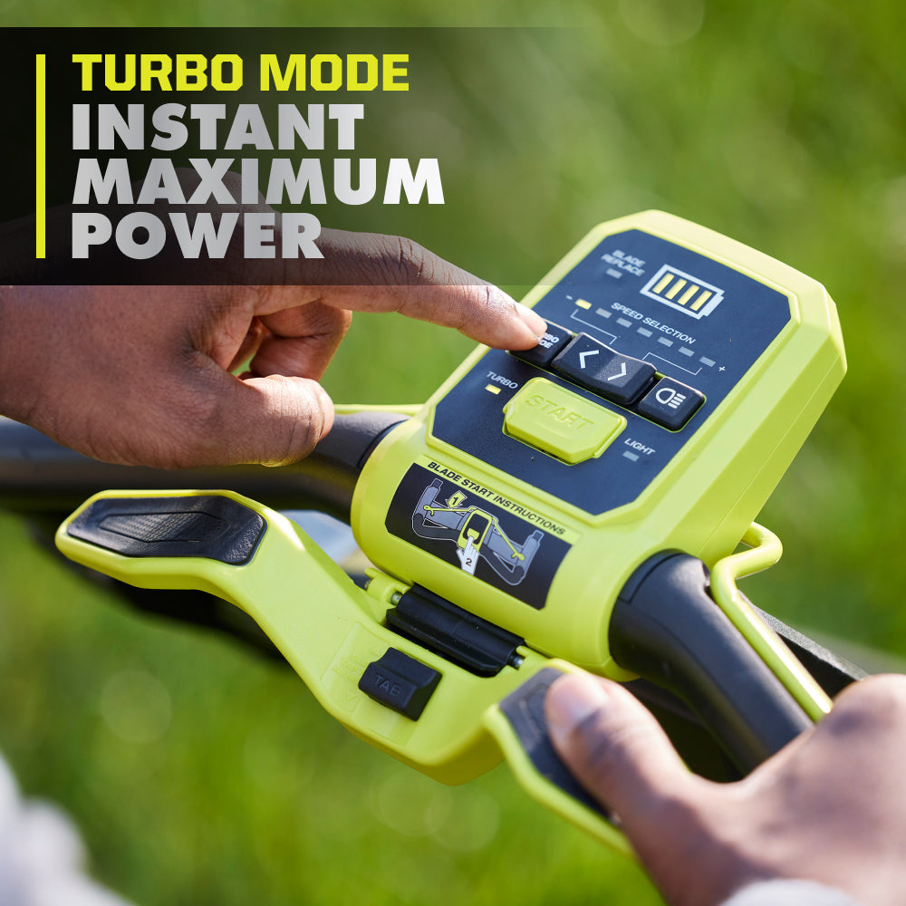 40V HP BRUSHLESS 21" SELF-PROPELLED MULTI-BLADE MOWER KIT RYOBI Tools