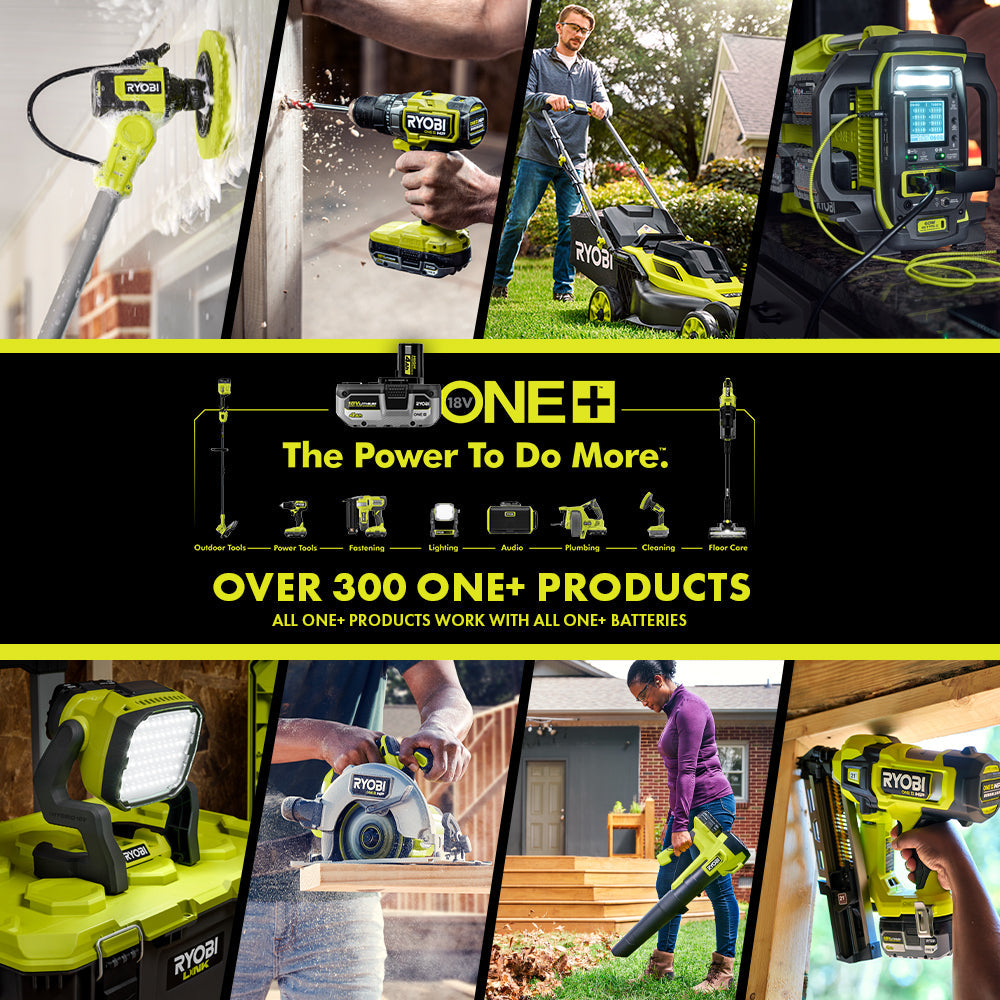 18V ONE+ 3-in-1 Mower, String Trimmer, and Edger Kit RYOBI Tools