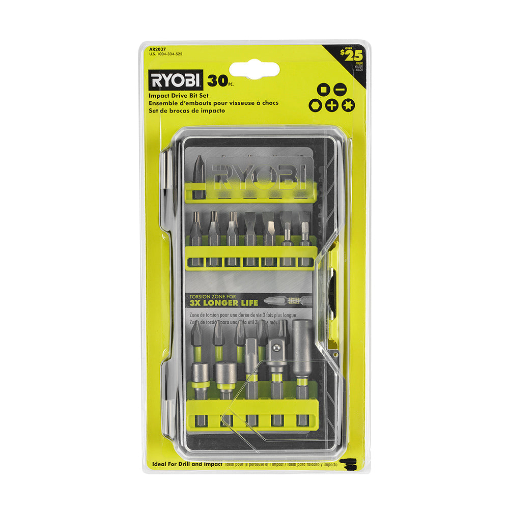 RYOBI 30PC IMPACT DRIVING KIT RYOBI Tools