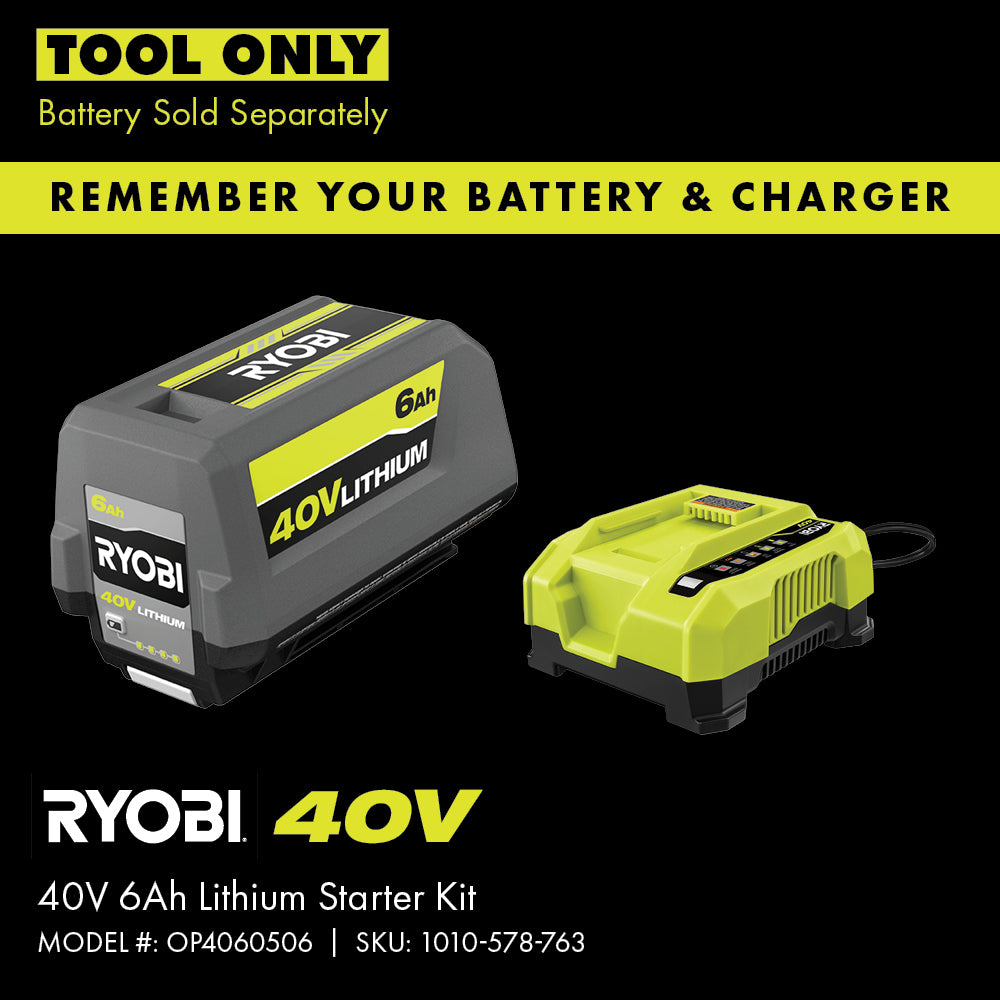 40V HP Brushless 17” String Trimmer RYOBI Tools