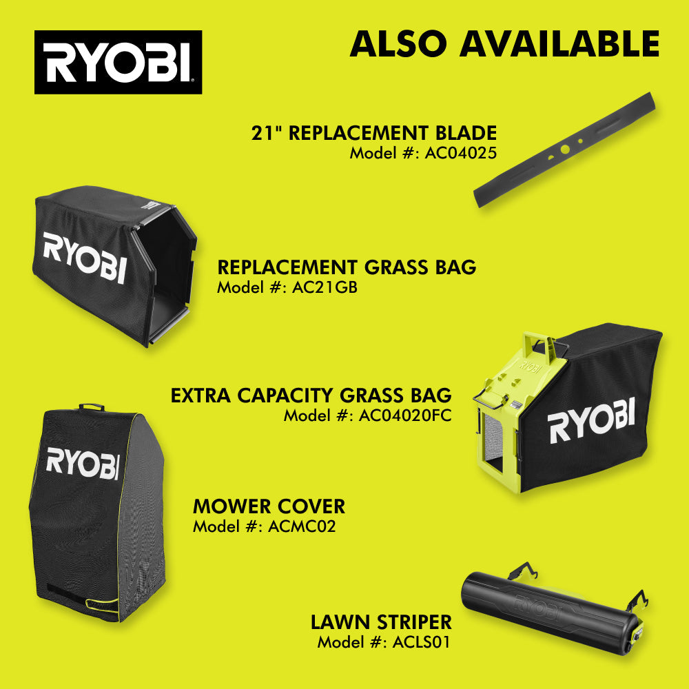40V HP BRUSHLESS 21" SELF-PROPELLED MOWER KIT RYOBI Tools