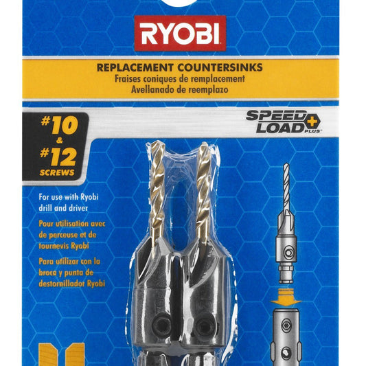 #10 and #12 Countersink Replacements RYOBI Tools