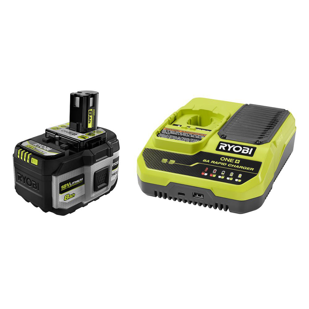 18V ONE+ 8AH LITHIUM HIGH PERFORMANCE STARTER KIT RYOBI Tools