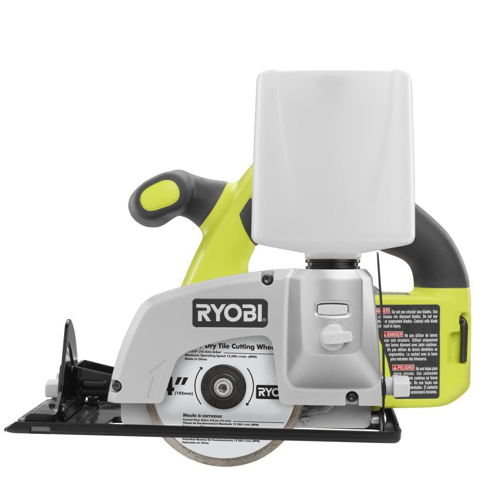 18V ONE+™ 4" Wet/Dry Tile Saw RYOBI Tools