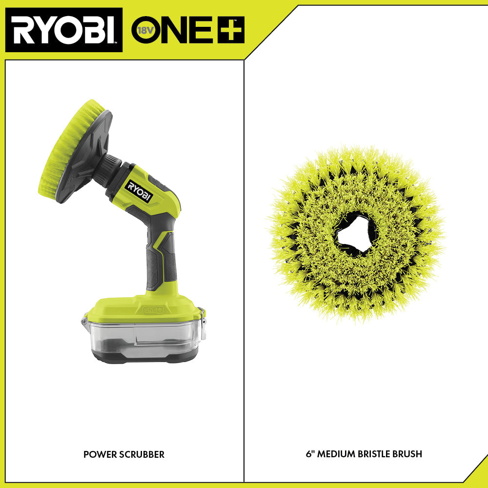18V ONE+ POWER SCRUBBER Image 2