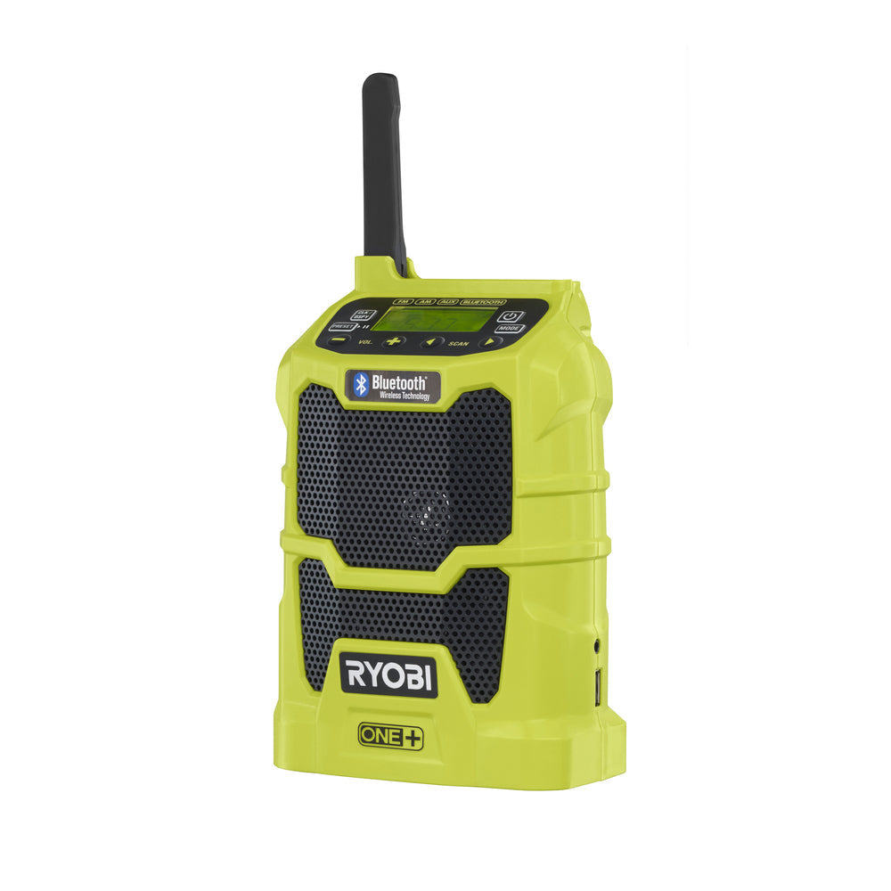 18V ONE+ Compact Radio with Bluetooth Wireless Technology RYOBI Tools