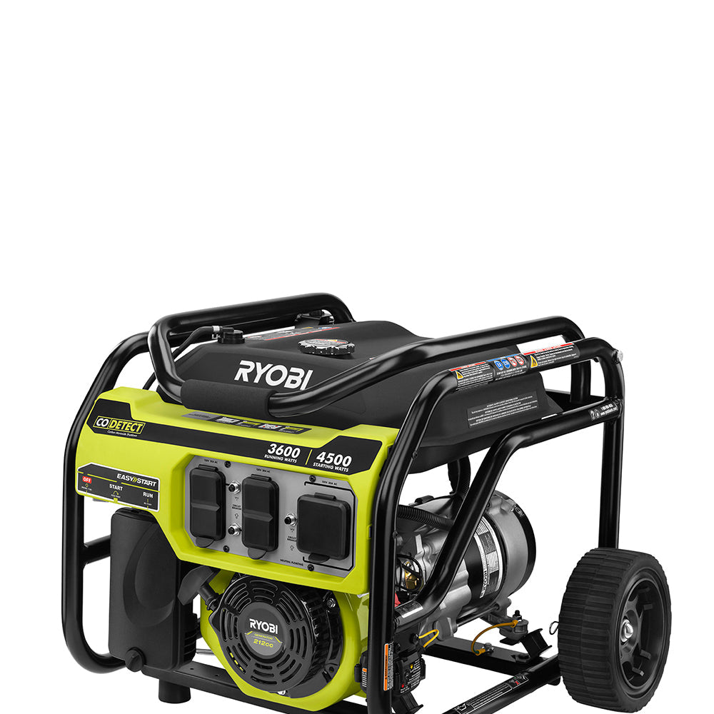 3600-Watt Generator with CO Shutdown Sensor RYOBI Tools