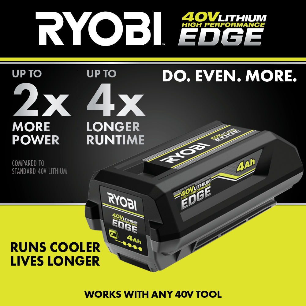 40V 4Ah LITHIUM HIGH PERFORMANCE EDGE BATTERY Image 2