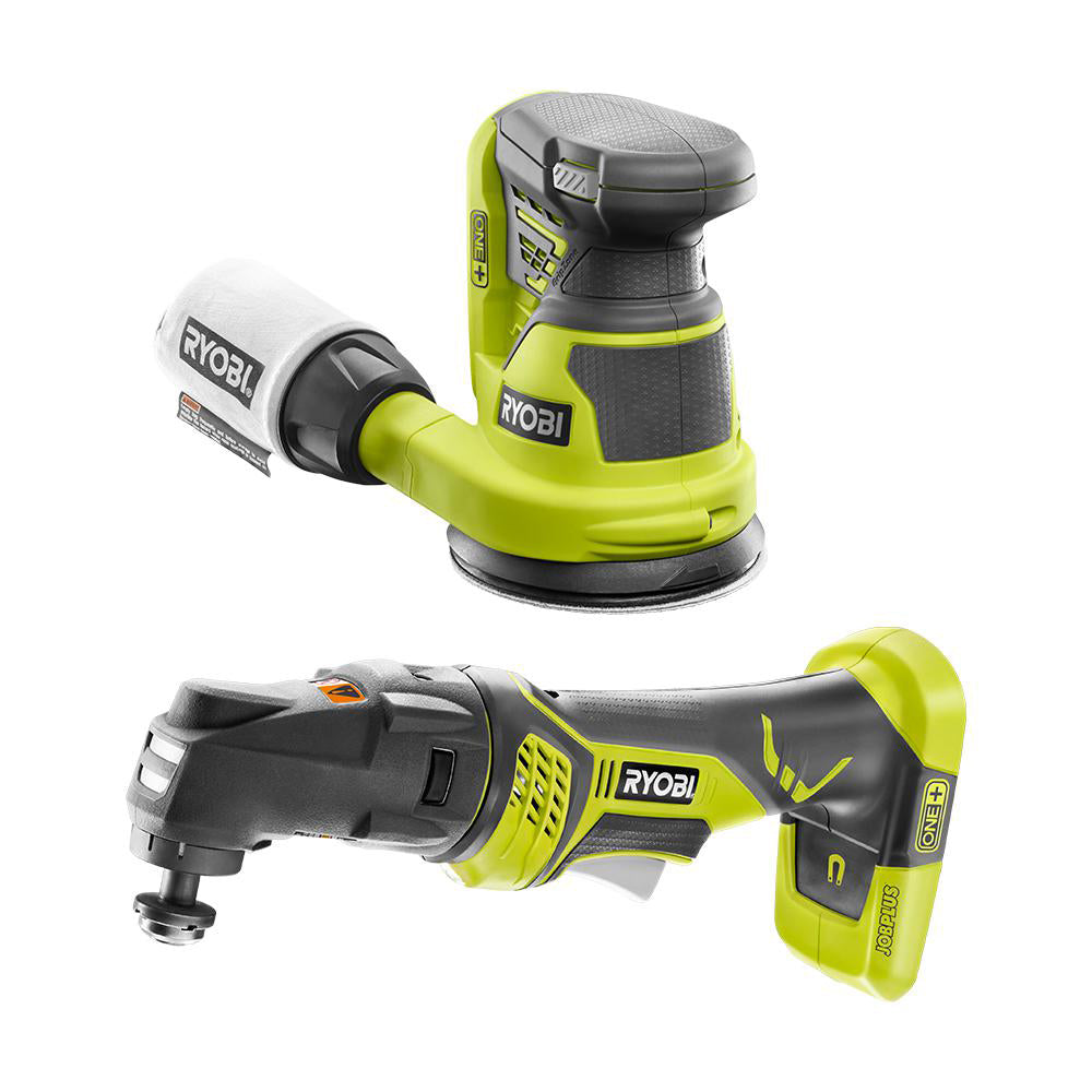18V ONE+ Orbital Sander and JobPlus w/Bag (Tools Only) RYOBI Tools
