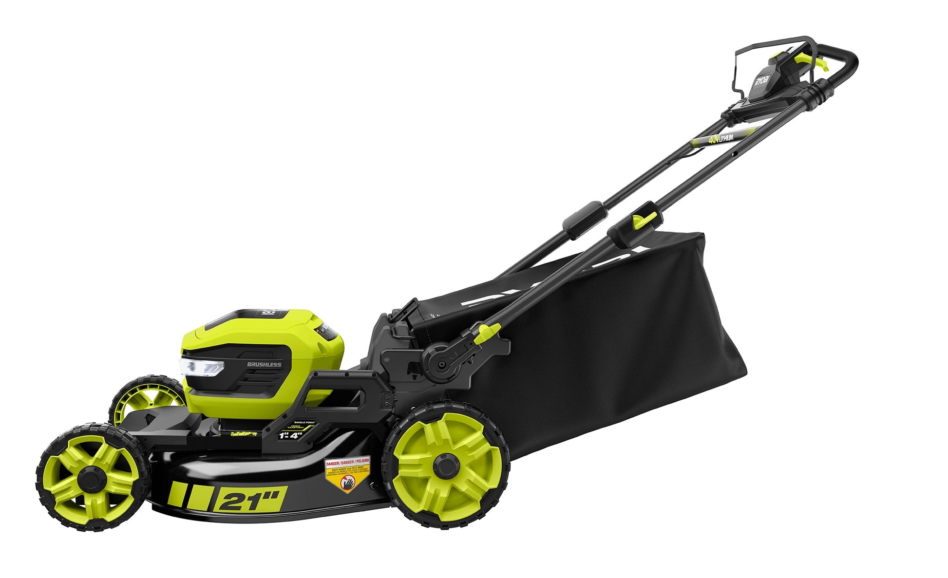 40V 21" BRUSHLESS Self-Propelled Mower with 7.5AH Battery & Charger Image 2
