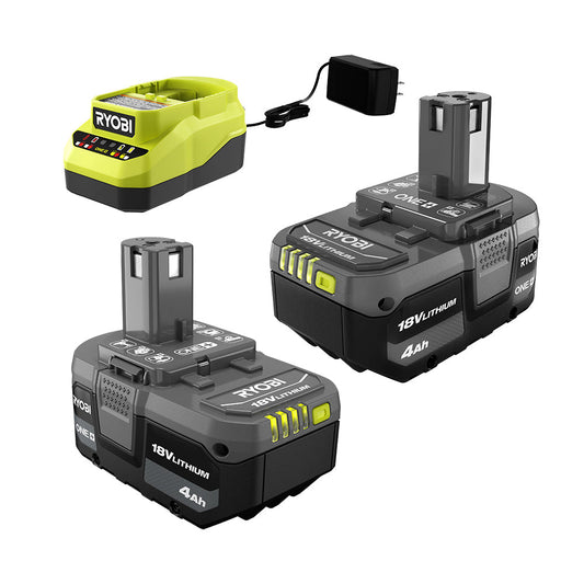 18V ONE+ 4Ah LITHIUM STARTER KIT RYOBI Tools