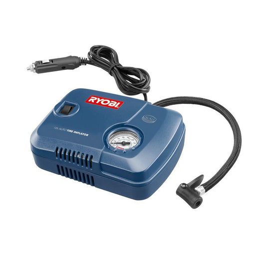 12 VOLT CORDED MINI INFLATOR RYOBI Tools