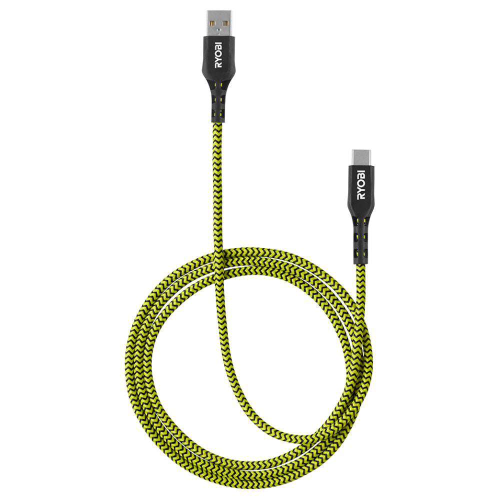 4' USB-A TO USB-C CABLE RYOBI Tools