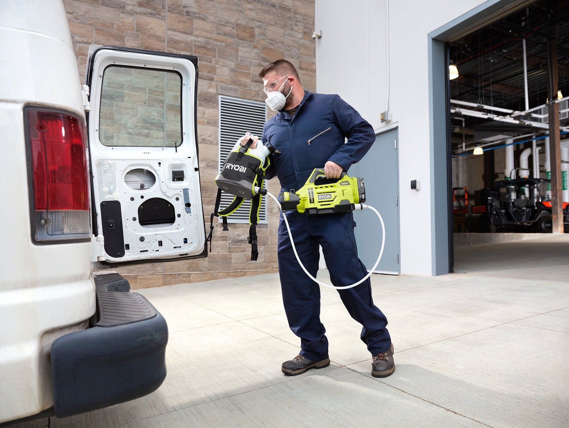 18V ONE+ 1 GALLON ELECTROSTATIC SPRAYER Kit Image 10