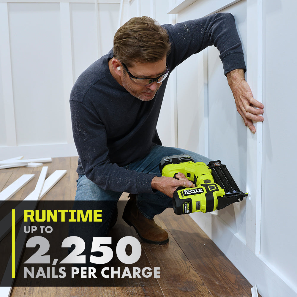 18V ONE+ HP BRUSHLESS AIRSTRIKE 18GA BRAD NAILER KIT Image 4