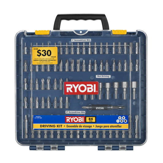 84 PC. Driving Kit - Online Only RYOBI Tools