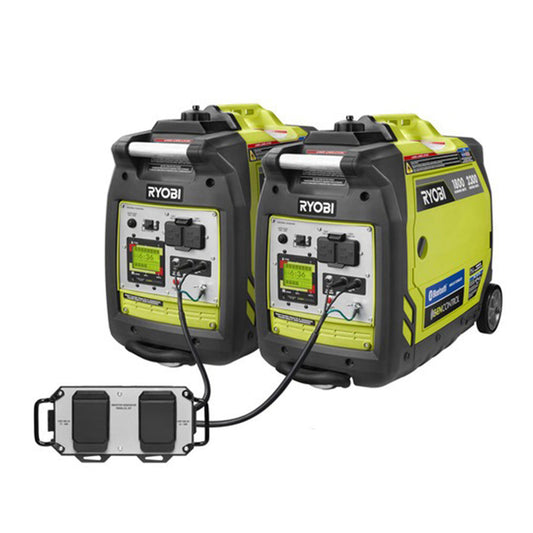 2300 WATT BLUETOOTH INVERTER GENERATOR PARALLEL COMBO KIT RYOBI Tools