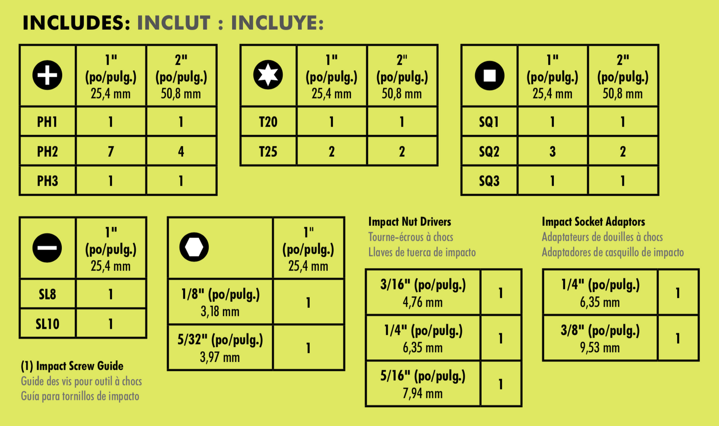 RYOBI 40PC IMPACT DRIVING KIT Image 3