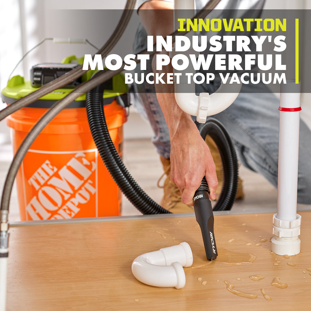 18V ONE+ BUCKET TOP WET/DRY VACUUM KIT Image 6