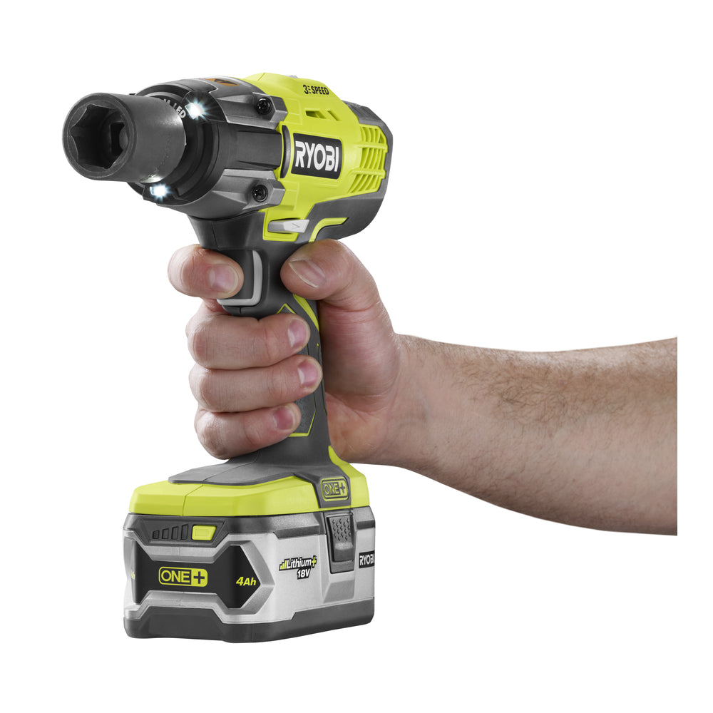 18V ONE+ 3-Speed 1/2" Impact Wrench Image 4