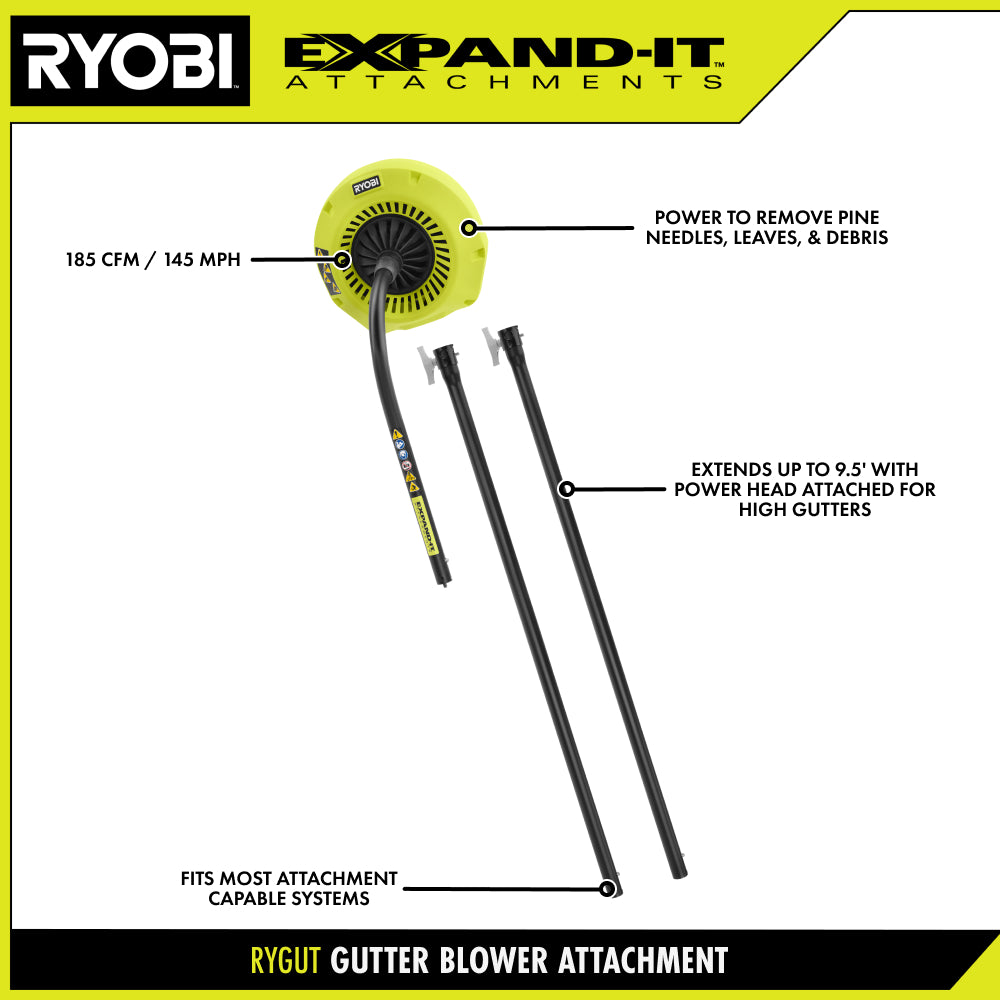 EXPAND-IT GUTTER BLOWER ATTACHMENT RYOBI Tools