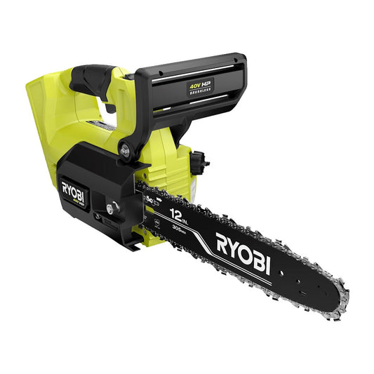 40V HP BRUSHLESS 12" TOP HANDLE CHAINSAW RYOBI Tools