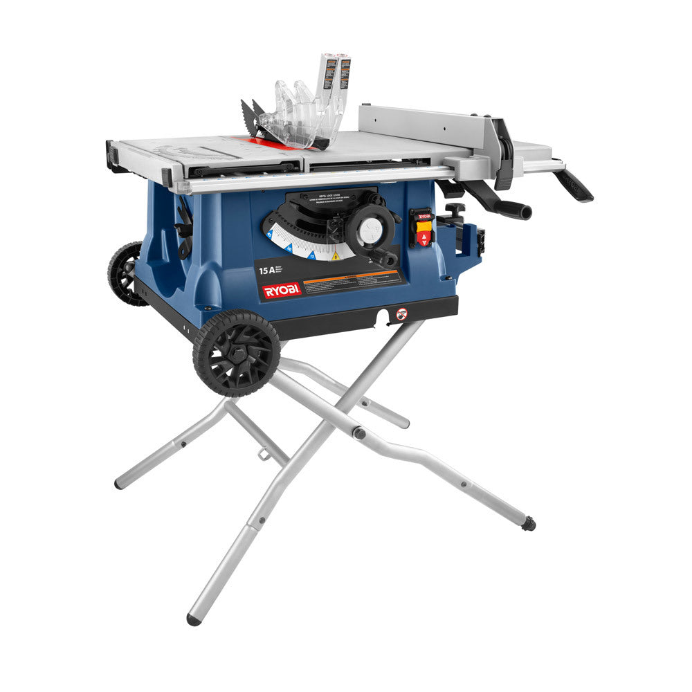 10" Table Saw with Wheeled Stand Image 4
