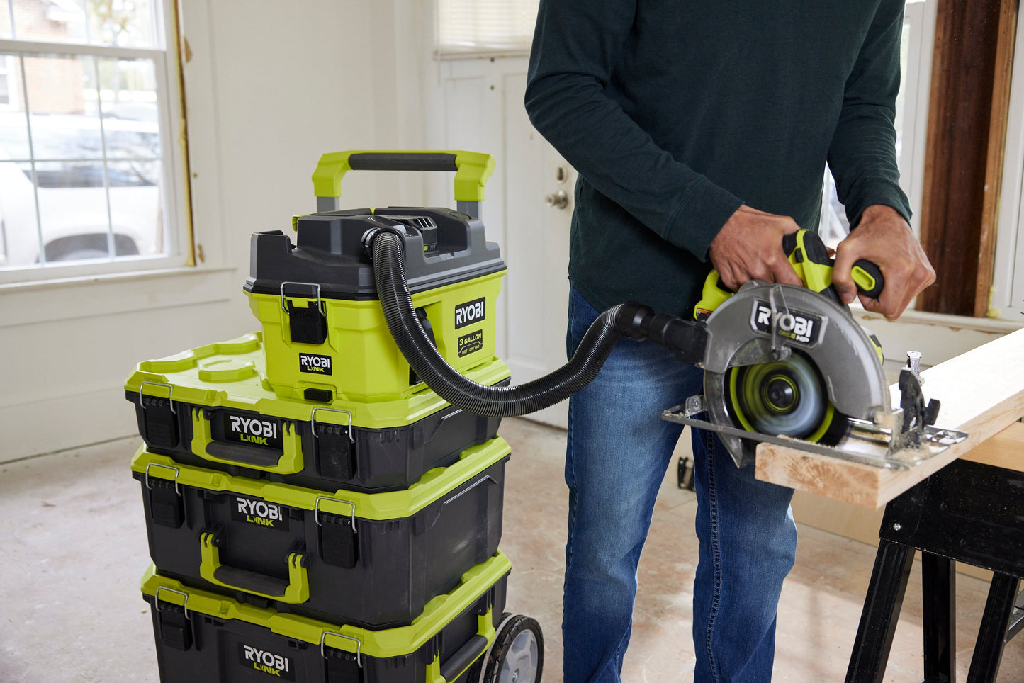 18V ONE+ LINK™ 3 GALLON WET/DRY VACUUM KIT Image 8