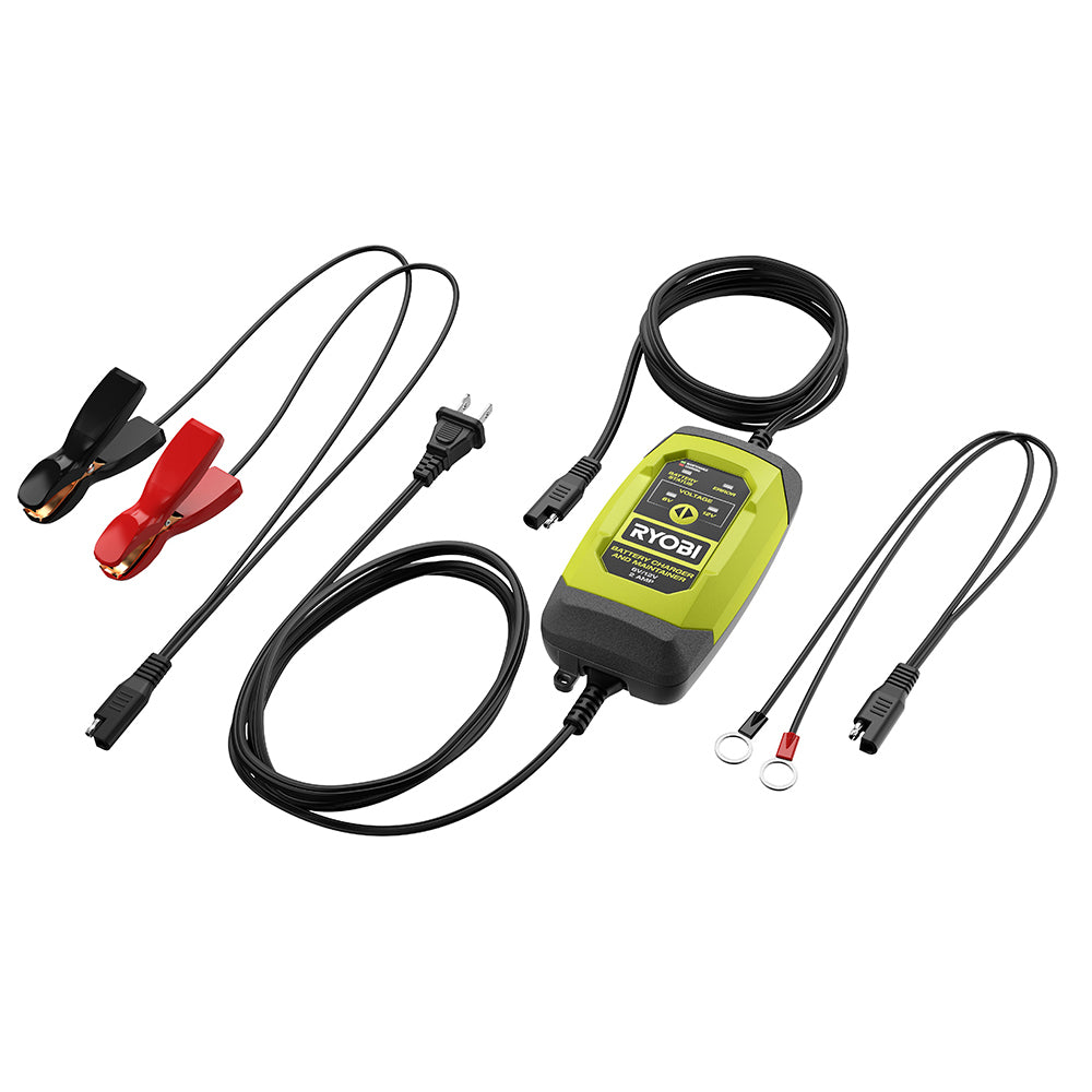 6V/12V 2 AMP BATTERY CHARGER & MAINTAINER RYOBI Tools