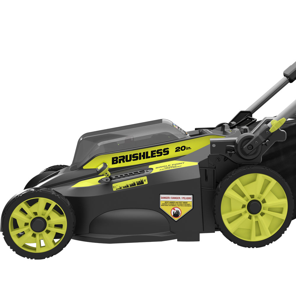 40V 20" BRUSHLESS SMART TREK™ Self-Propelled Mower WITH 6AH BATTERY & CHARGER Image 3