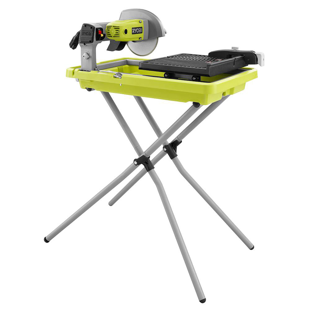 7" 1-3/4 HP Overhead Wet Tile Saw with Stand RYOBI Tools
