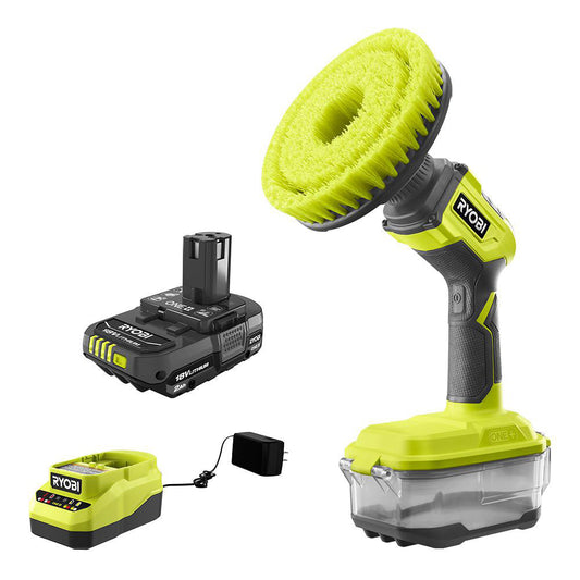 18V ONE+ POWER SCRUBBER KIT RYOBI Tools