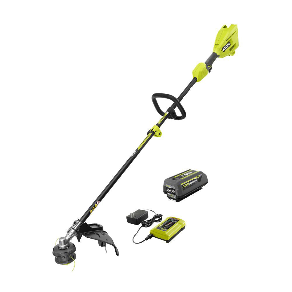 40V 15" Attachment Capable String Trimmer Kit RYOBI Tools